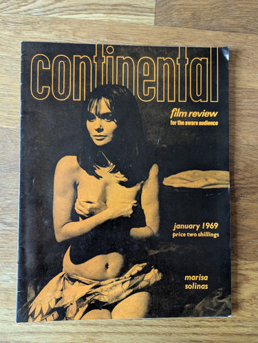 Continental Film Review Magazine January 1969